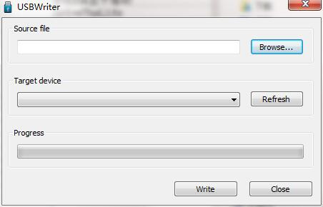 UsbWriter--小巧的写盘工具